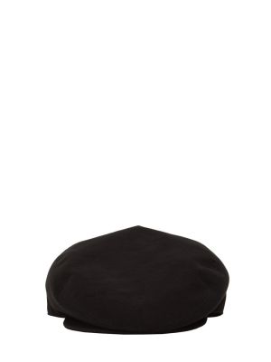 Vlnená čiapka bez podpätku Dolce & Gabbana čierna