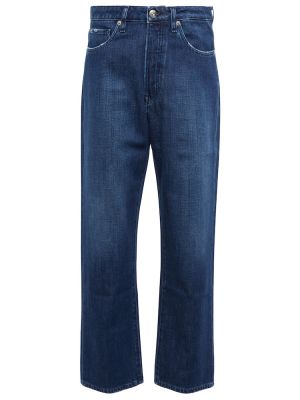 Proste jeansy z wysoką talią 3x1 N.y.c. niebieskie