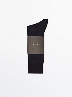 Носки Massimo Dutti синие