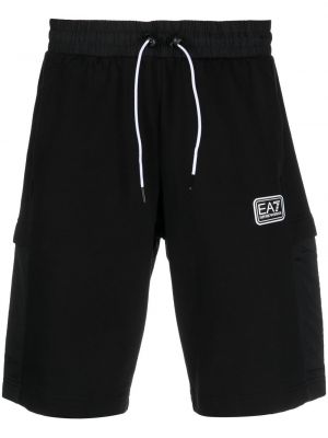 Sportshorts Ea7 Emporio Armani svart