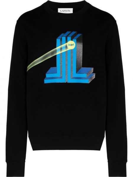 Sweatshirt Lanvin svart