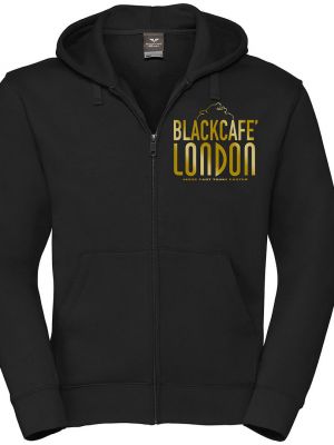 Классическое худи Black-cafe London черное