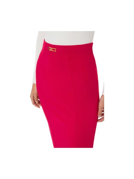Falda de tubo Elisabetta Franchi rosa