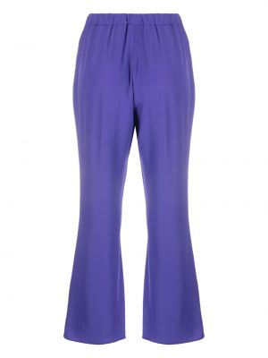 Pantalon taille haute Merci violet
