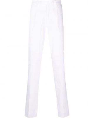 Rovné kalhoty Boglioli bílé