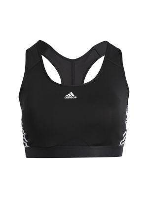 Biustonosz sportowy Adidas - Сzarny