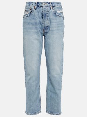 High waist straight jeans Re/done blau