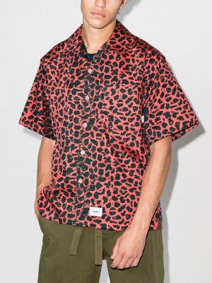 Camisa leopardo Wtaps rosa