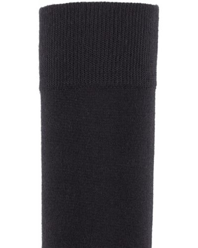 Kašmírové hedvábné ponožky Wolford černé