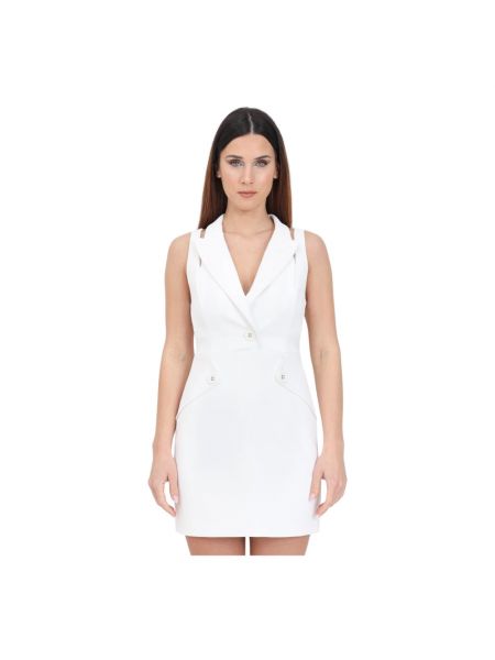 Sukienka mini Elisabetta Franchi biała