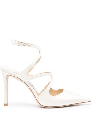 Satin pumps Jimmy Choo weiß