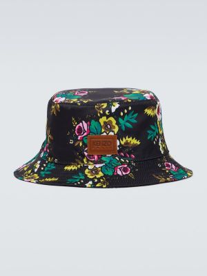 Satenska kapa s cvetličnim vzorcem Kenzo