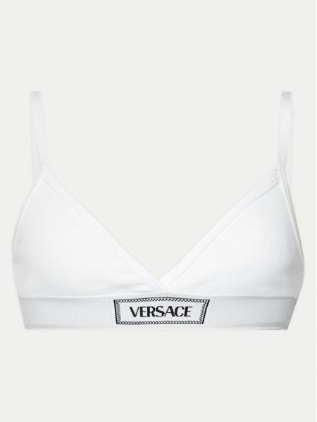 Sutien bralette Versace alb