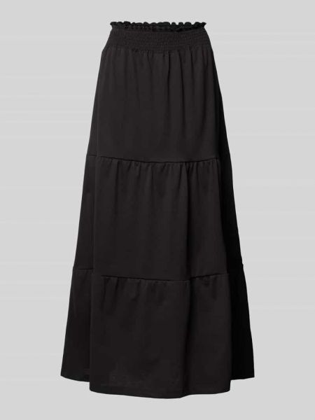 Długa spódnica Vila czarna