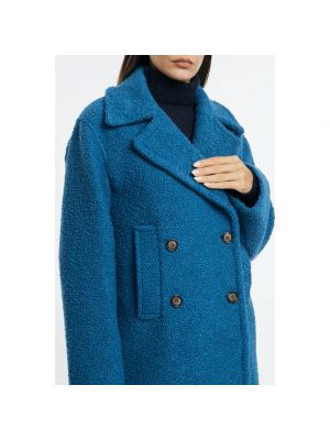 Abrigo de lana Ottod'ame azul