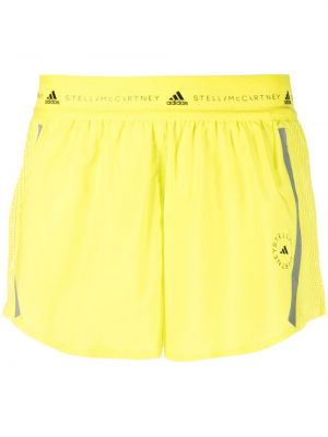 Pantalones cortos deportivos Adidas By Stella Mccartney amarillo