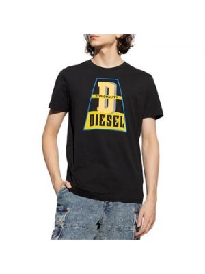T-shirty z krótkim rękawem Diesel  A103760GRAI 9XX - Сzarny