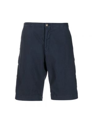 Shorts mit taschen Incotex blau