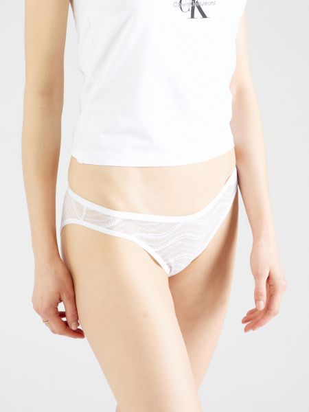 Hlačke Calvin Klein Underwear bela
