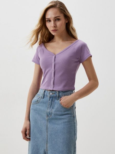 Блузка Gloria Jeans фиолетовая