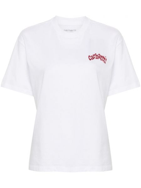 T-shirt Carhartt Wip hvid