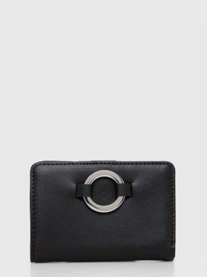 Usnjena denarnica Sisley črna