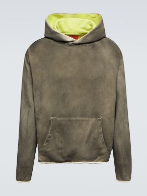 Pamučna hoodie s kapuljačom od jersey Notsonormal bež
