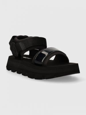Sandály na platformě Timberland černé