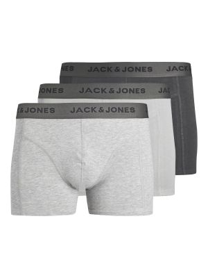 Меланжирани боксерки Jack & Jones сиво