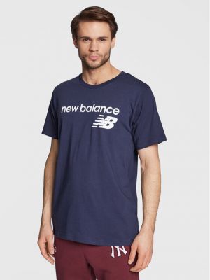 Μπλούζα New Balance μπλε