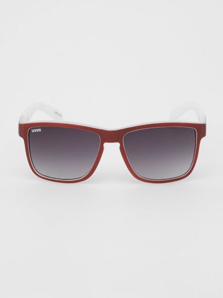 Okulary przeciwsłoneczne Uvex czerwone