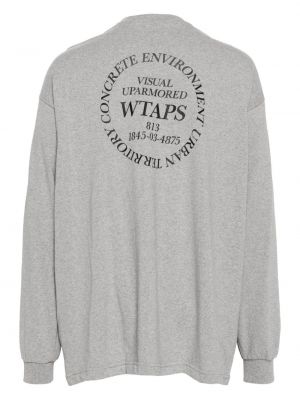 T-shirt en coton Wtaps gris