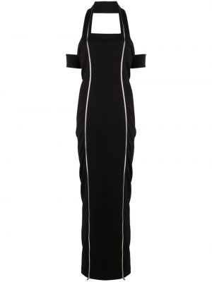 Вечерна рокля с цип Gmbh черно