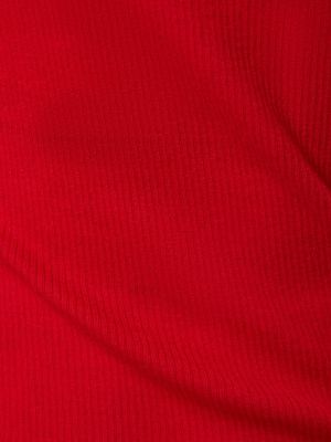 Pulover iz kašmirja Michael Kors Collection rdeča