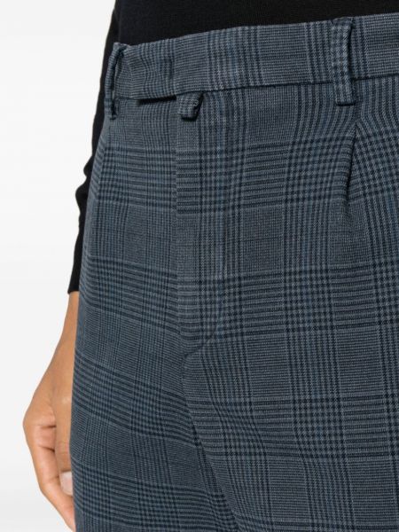 Pantaloni di cotone a quadri Briglia 1949 blu