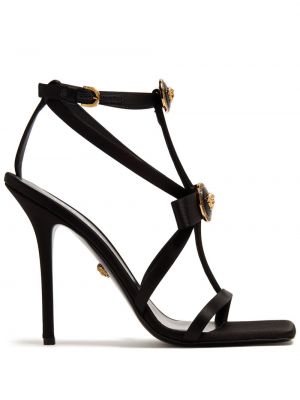 Saténové sandále Versace