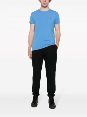 T-shirt mit stickerei Tommy Hilfiger blau