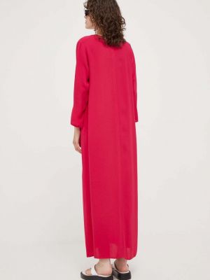 Oversized dlouhé šaty Birgitte Herskind růžové