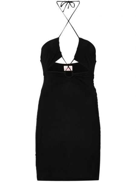 Φόρεμα Mc2 Saint Barth μαύρο