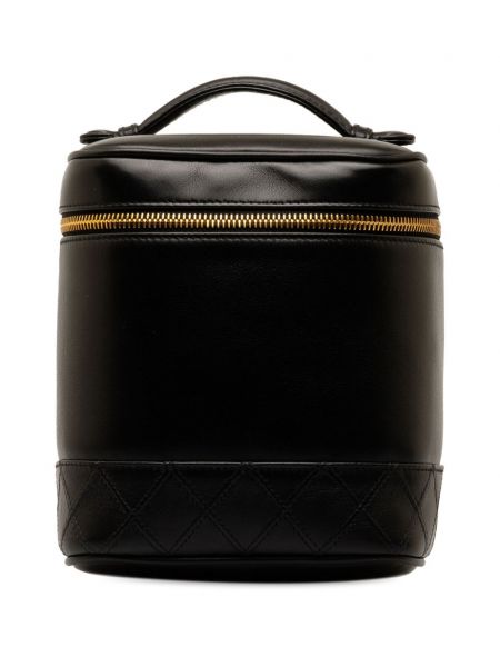 Kožna torbica Chanel Pre-owned crna