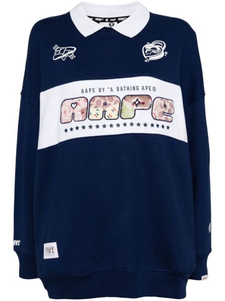 Sweatshirt Aape By *a Bathing Ape® blå