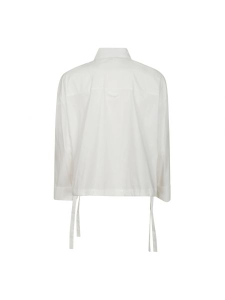 Camisa con botones de algodón Liviana Conti blanco