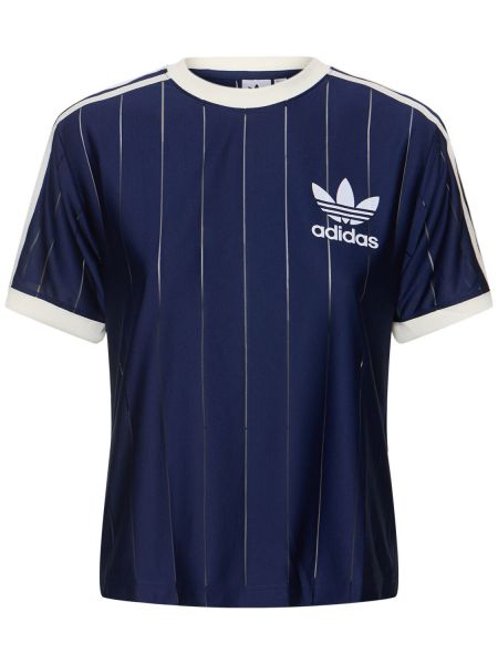 Çizgili tişört Adidas Originals