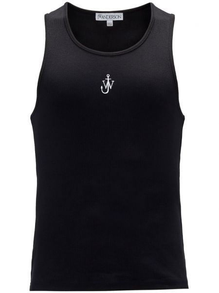 Tank top mit stickerei Jw Anderson schwarz