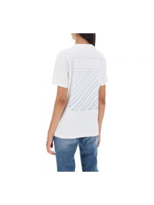 Camiseta con bordado Off-white blanco