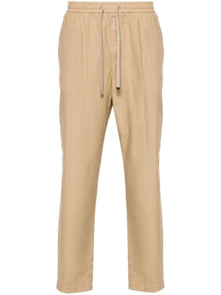 Low waist hose mit bügelfalte Jacob Cohën beige