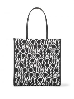 Shopper kabelka s potiskem s abstraktním vzorem Jimmy Choo