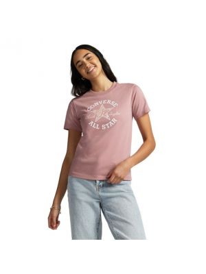 Camiseta Converse rosa