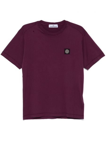 T-shirt Stone Island lilla