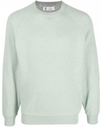 Sweatshirt Brunello Cucinelli grønn